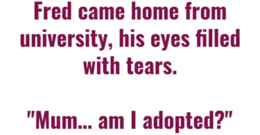 fred home dna test husband call crying joke