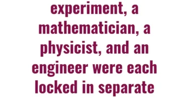 mathematician physician engineer can open joke