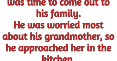 grandma grandson gay cooking joke
