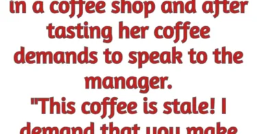 karen coffee shop stale grounded funny joke